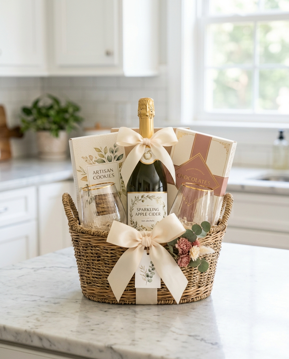 Something to Celebrate — gift basket by Linda's Thoughtful Baskets